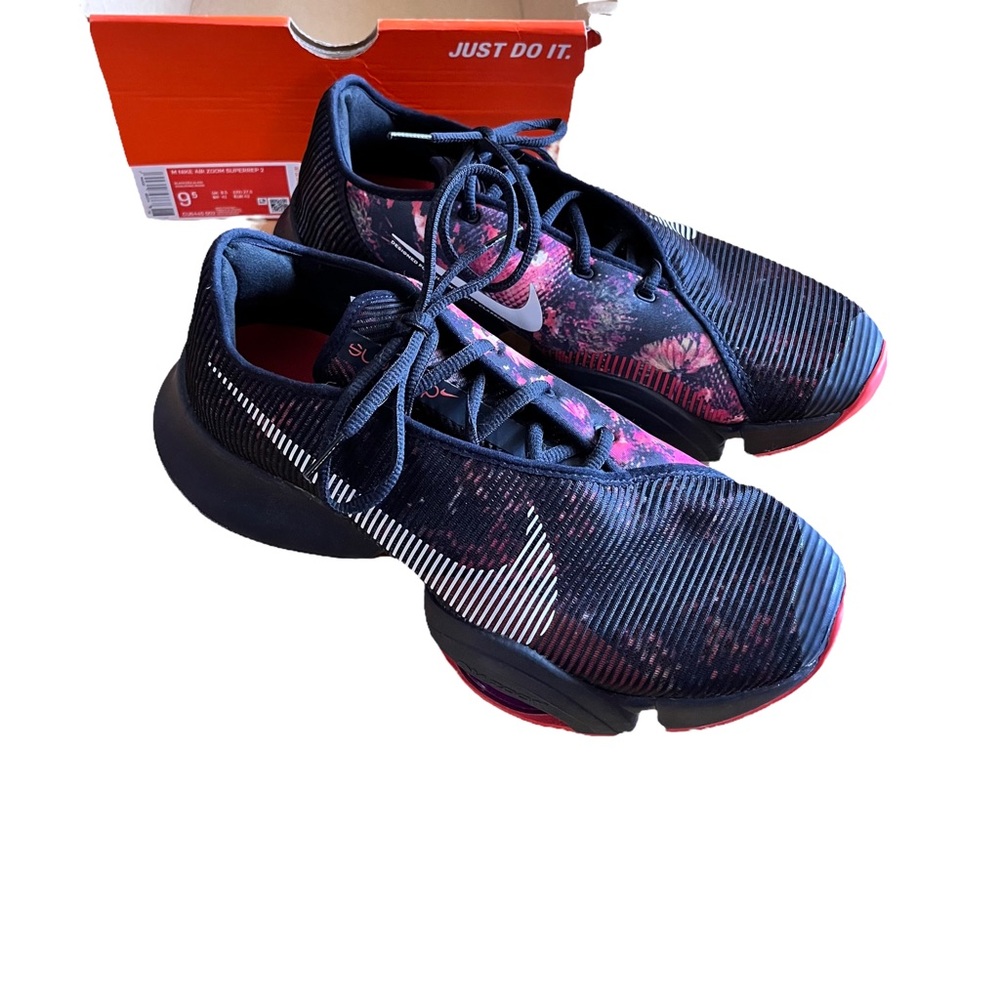 Nike Air Zoom SuperRep 2 Men’s 9.5 Black Martian Sunrise CU6445-002 Training - Picture 1 of 11